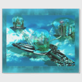 HandAangehouden Modern Uniek Cadeaupapier (Vlak)