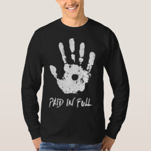Handafdruk van Jezus, volledig betaald - Christeli T-shirt