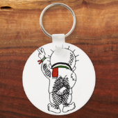 Handala (Palestijns Kind) Sleutelhanger (Voorkant)