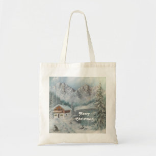 Handbag Ann Hayes schildert de Beierse sneeuwdroom Tote Bag