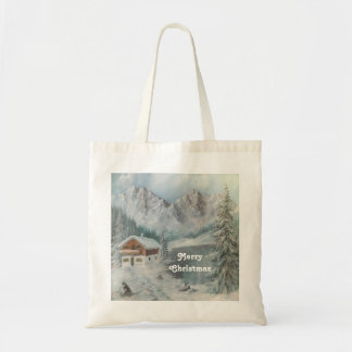 Handbag Ann Hayes schildert de Beierse sneeuwdroom Tote Bag