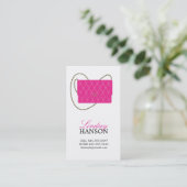 Handbagenkaart Contactkaartje (Staand voorkant)