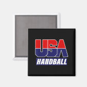 Handbal 2021 Usa Team Magneet (Voorkant / Achterkant)