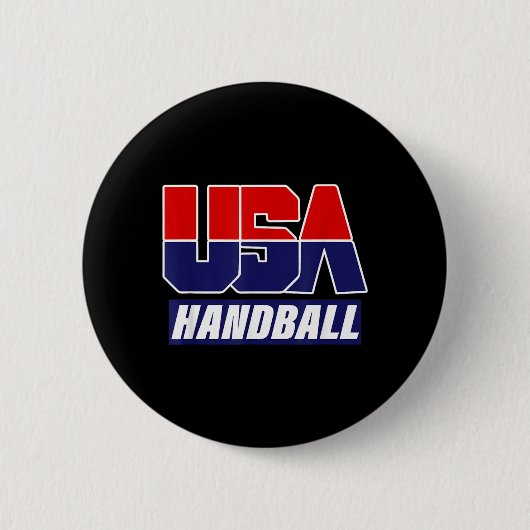 Handbal 2021 Usa Team Ronde Button 5,7 Cm (Voorkant)