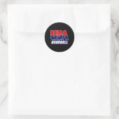 Handbal 2021 Usa Team Ronde Sticker (Tas)