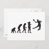 Handbal Briefkaart (Voorkant / Achterkant)