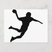 Handbal Briefkaart (Voorkant)