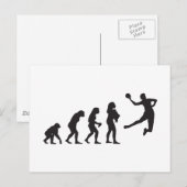 Handbal Briefkaart (Voorkant / Achterkant)