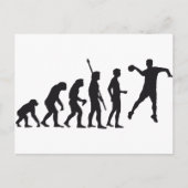 handbal briefkaart (Voorkant)