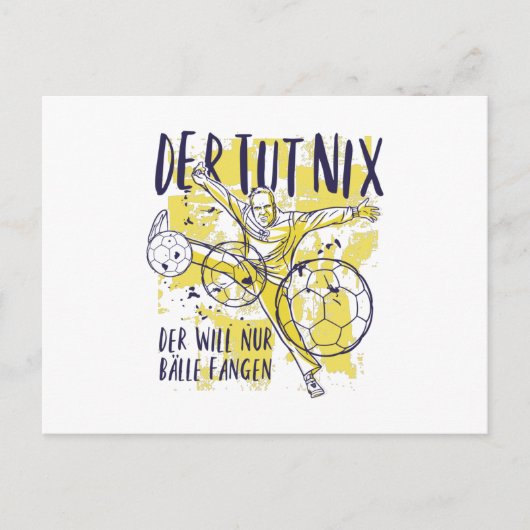 Handbal Briefkaart (Voorkant)