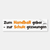 Handbal Bumpersticker (Voorkant)