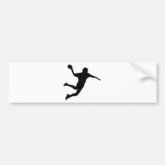 Handbal Bumpersticker (Voorkant)