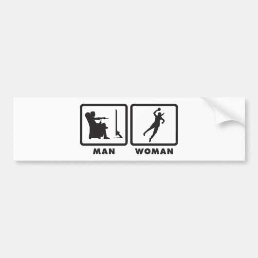 Handbal Bumpersticker (Voorkant)