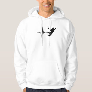 Handbal - de Hartslag van de Speler van de Handbal Hoodie