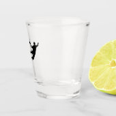 Handbal - de Hartslag van de Speler van de Handbal Shot Glas (Rechts)