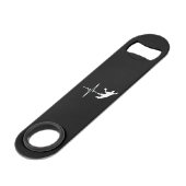 Handbal - de Hartslag van de Speler van de Handbal Speed Flessenopener (Voorkant Gekanteld)