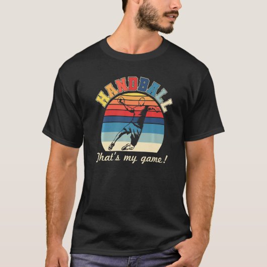 Handbal die mijn spelhandbalspellak t-shirt (Voorkant)