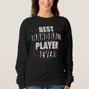 Handbal Fan Grafisch Meisjes Vrouwen Kinderen Hand Trui