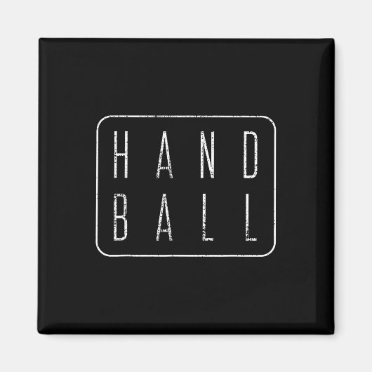 Handbal  Gift Player T-shirt Magneet (Voorkant)