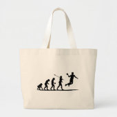 Handbal Grote Tote Bag (Voorkant)