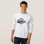 Handbal in je hart, stijl op je Sweatshirt (Voorkant volledig)