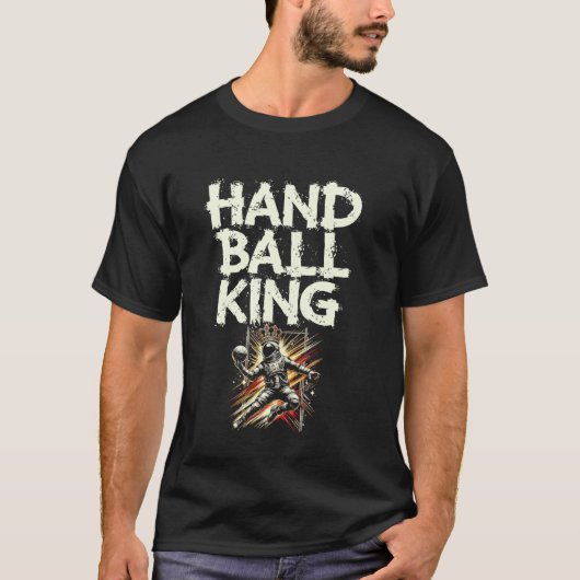 Handbal Koning Sportatleet T-shirt (Voorkant)