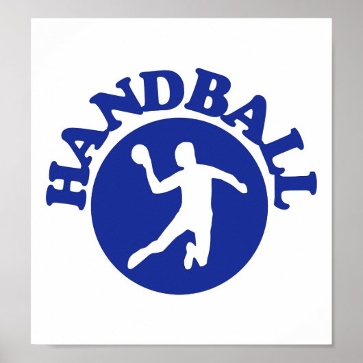 Handbal Poster (Voorkant)