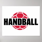 Handbal Poster (Voorkant)