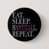 handbal ronde button 5,7 cm (Voorkant)