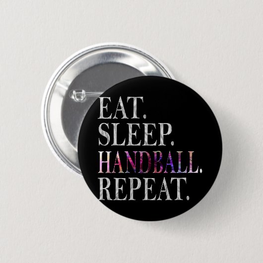 handbal ronde button 5,7 cm (Voorkant /achterkant)