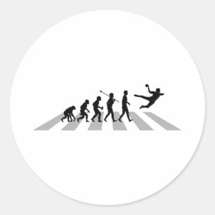 Handbal Ronde Sticker