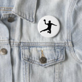 handbal spieler dodgeball ronde button 5,7 cm (In situ)
