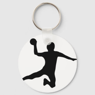 handbal spieler dodgeball sleutelhanger