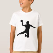 handbal spieler dodgeball t-shirt (Voorkant)