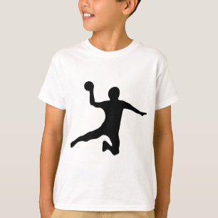 handbal spieler dodgeball t-shirt