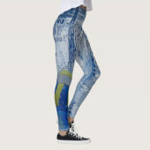 Handbal valt gewoon in het water Fotografie Leggings (Rechts)