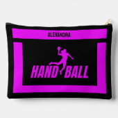Handbal Verjaardag Gift, Handbal Speler Meisje, Etui (Achterkant)