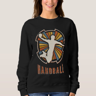 Handbal Vintage Klassieker Retro Sport Liefde Trui