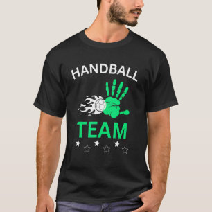 Handbal voor altijd Handbalspeler Handbalteam coa T-shirt