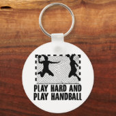 HandbalderGezegden | Handbalteam — Giften voor spo Sleutelhanger (Voorkant)