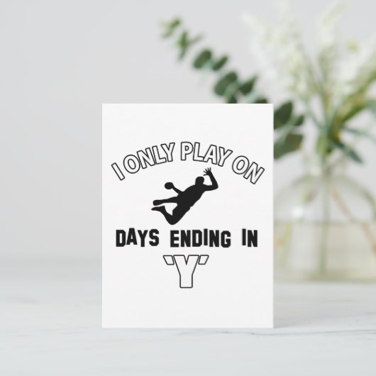 handbalDesign Briefkaart (Staand voorkant)