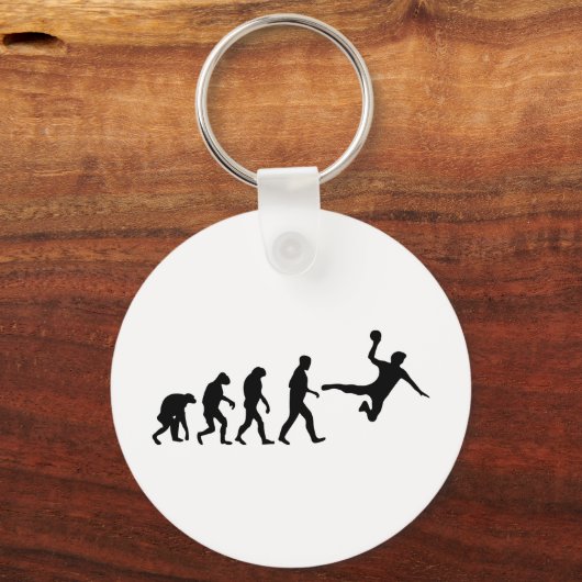 handbalevolutie sleutelhanger (Voorkant)