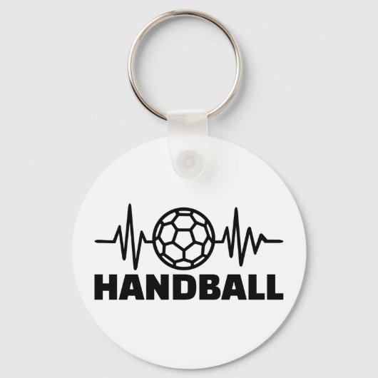 Handbalfrequentie Sleutelhanger (Voorkant)