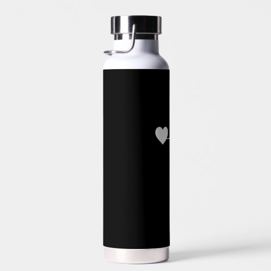 Handbalhandbalspeler hartslag waterfles (Rechts)