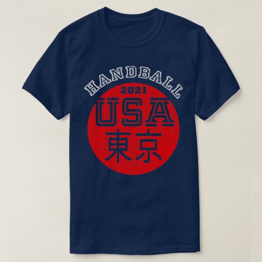 Handball 2021 USA T-shirt (Design voorkant)