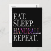 handball briefkaart (Voorkant / Achterkant)