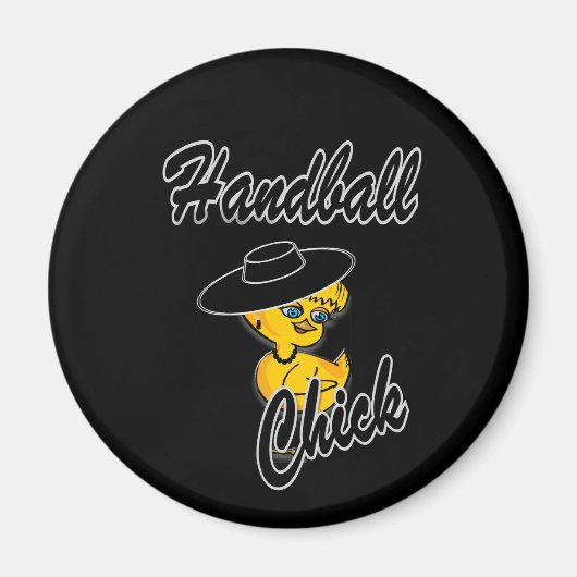 Handball Chick #4 Magneet (Voorkant)