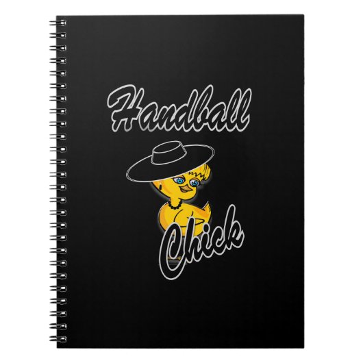 Handball Chick #4 Notitieboek (Voorkant)