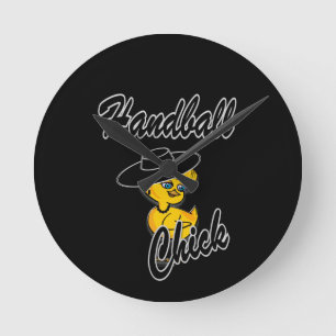 Handball Chick #4 Ronde Klok