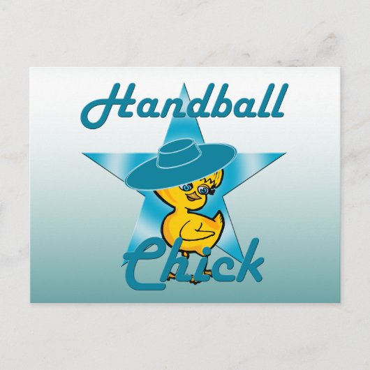 Handball Chick #7 Briefkaart (Voorkant)